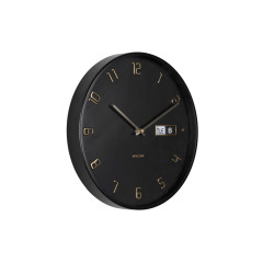 Nástenné hodiny Karlsson 5953BK, 30cm